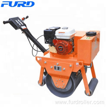 Vibratory Single Drum Road Roller Walk Behind Gasoline Rollers (FYL-600)